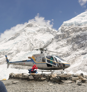 Mount Everest Base Camp landing Helicopter Tour