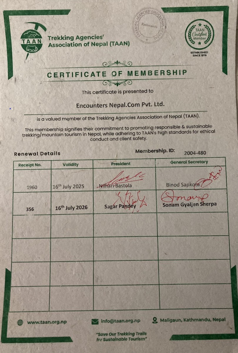 TAAN Membership For 2025-2026